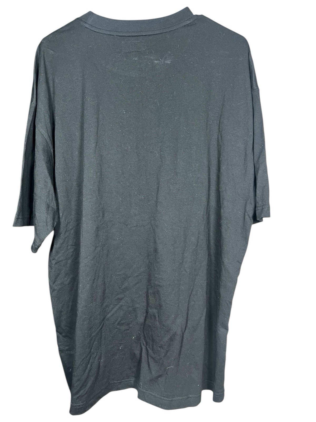 Vintage Y2K Market Sportsman Fishing Bears Graphic T-Shirt XL Black Outdoors