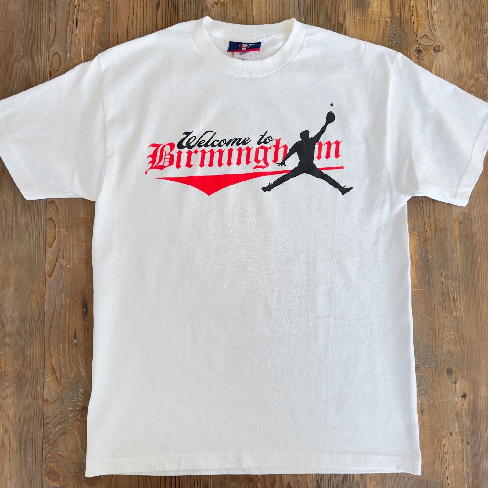 Rare Vintage 2007 “Birmingham” Barons Michael Air Jordan T-Shirt by Pennant Race