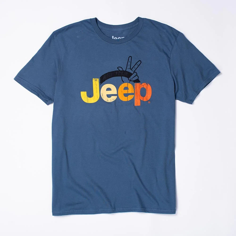 Jeep Wave T-Shirt – brand new blue peace wave shirt Sizes S-XL
