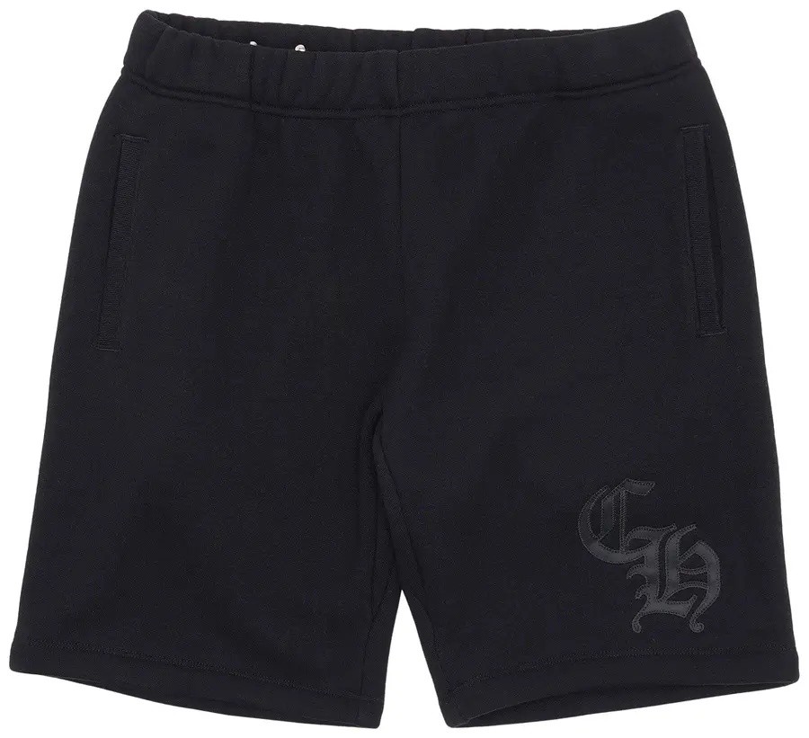 Size XXL Chrome Hearts 711 CH Sweatshorts Black