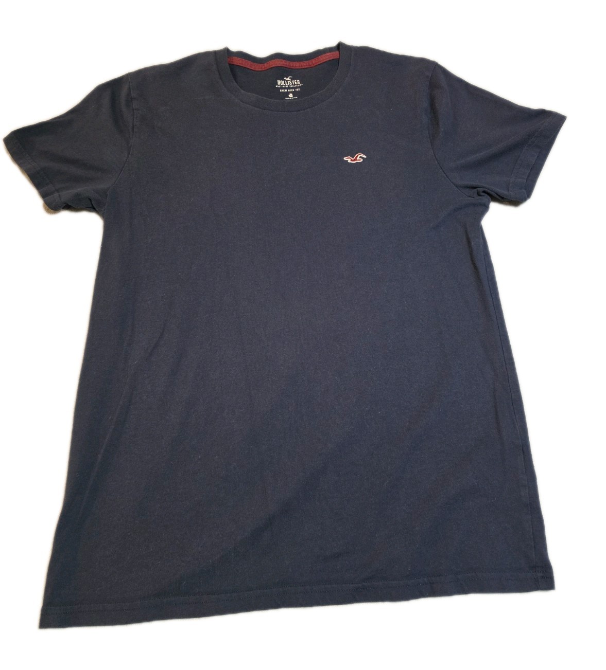 Hollister Must Have Collection T Shirt Crew Neck Short Sleeve Navy Blue M Medium