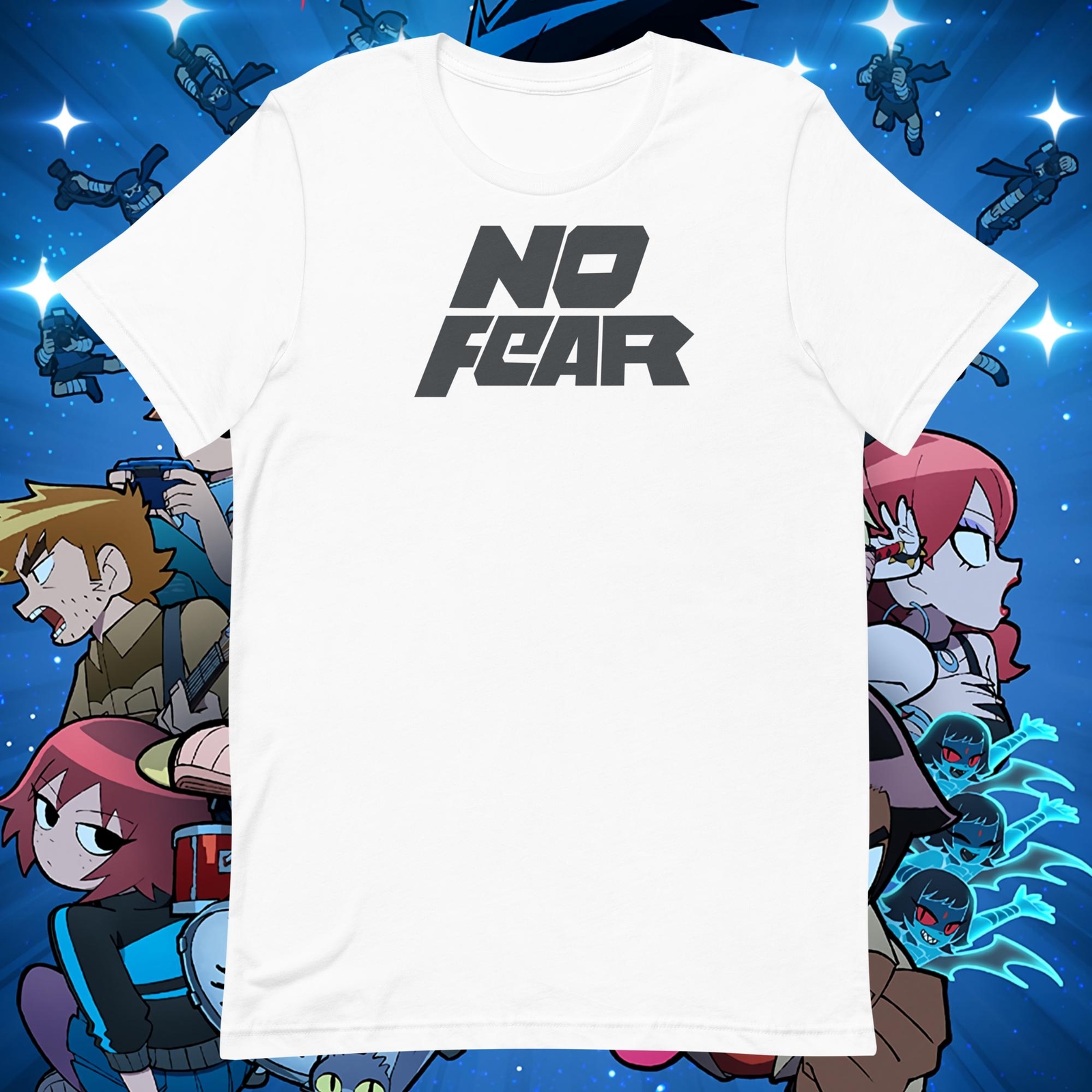 Scott Pilgrim Takes Off NO FEAR Shirt Gideon Graves Variant