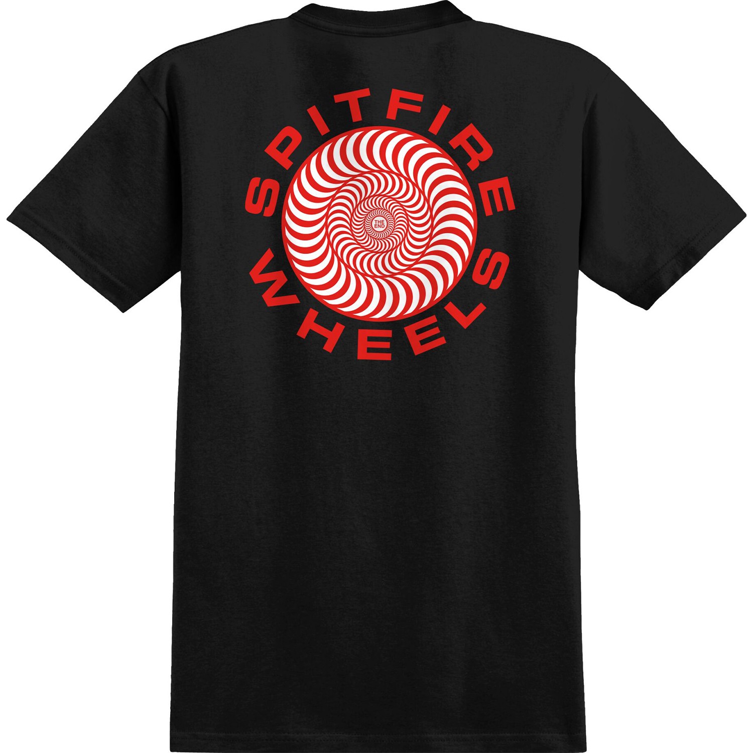 Spitfire Wheels Shirt Classic 87 Swirl Fill Black/Red/White