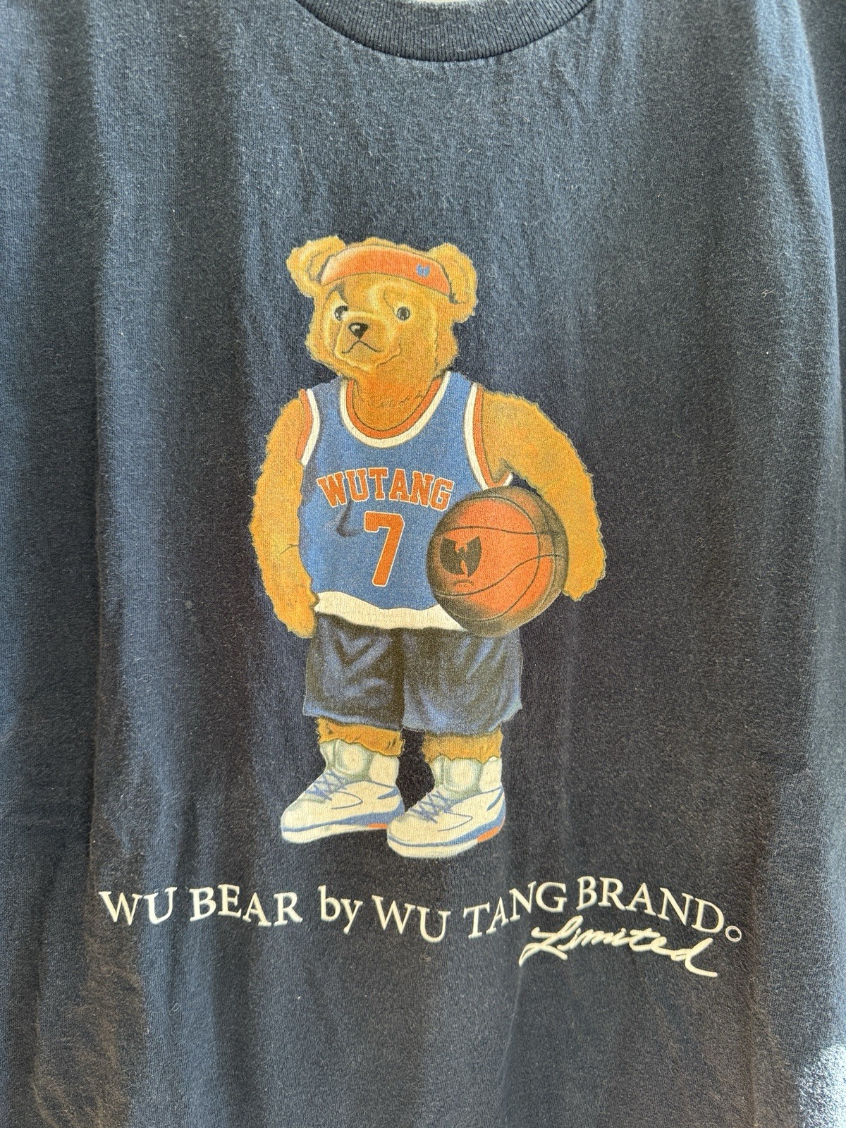 Wu Tang Brand Limited O.G. Wu Bear Graphic T-Shirt XL Black Limited Edition