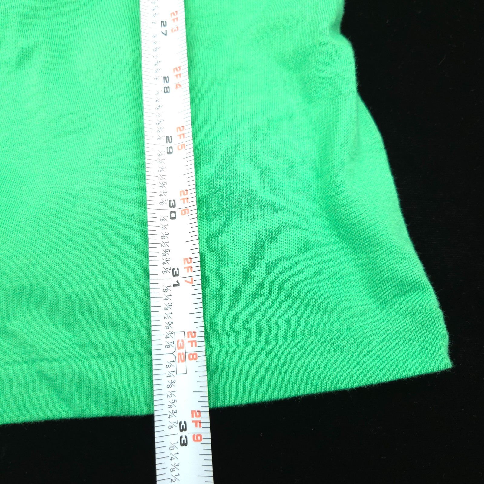 POLO RALPH LAUREN CREW T-SHIRT -XXL- GREEN SHORT SLEEVE -YELLOW PONY -KNIT