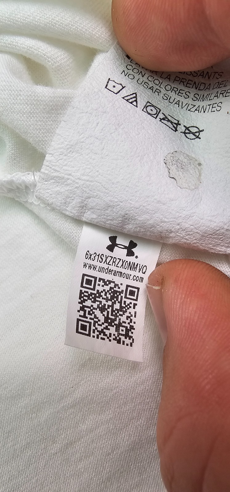 Under Armour Freedom Flag T Shirt Mens XL White Short Sleeve Patriotic Military