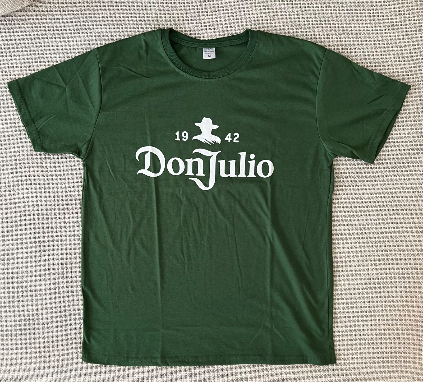 New in Package Don Julio Tequila 1942 Green & White Promo T-Shirts: S, M, L, XL