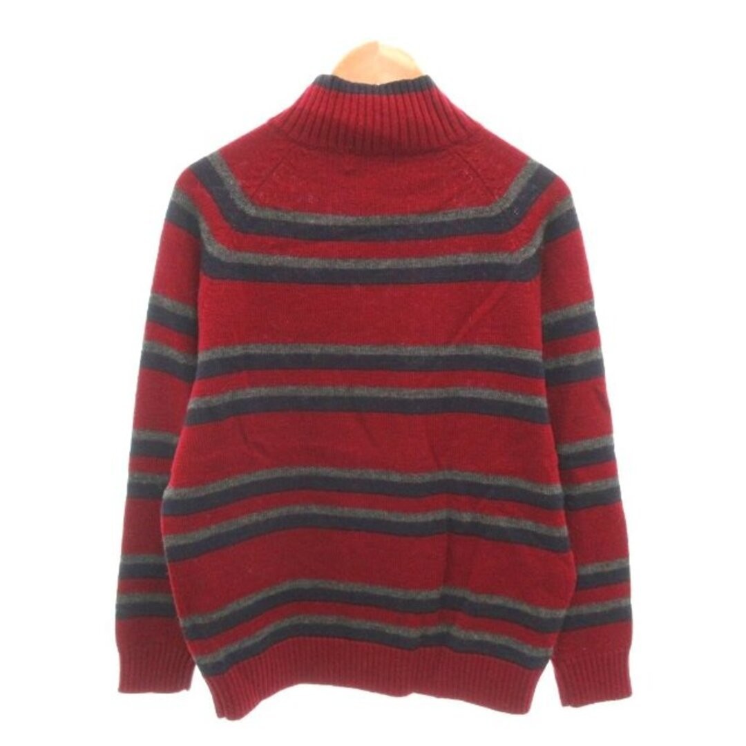Ralph Lauren Chaps Knit Sweater High Neck Bordeaux Navy L Japan