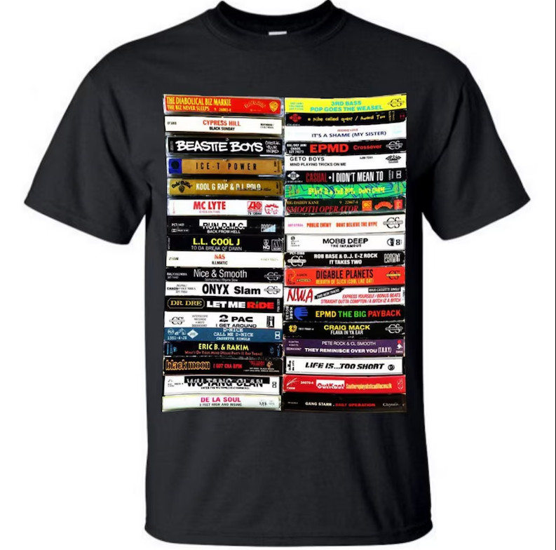 Sale!!! Golden age hip hop gangsta rap 2pac Digable Planets 80s 90s T-shirt S-5X