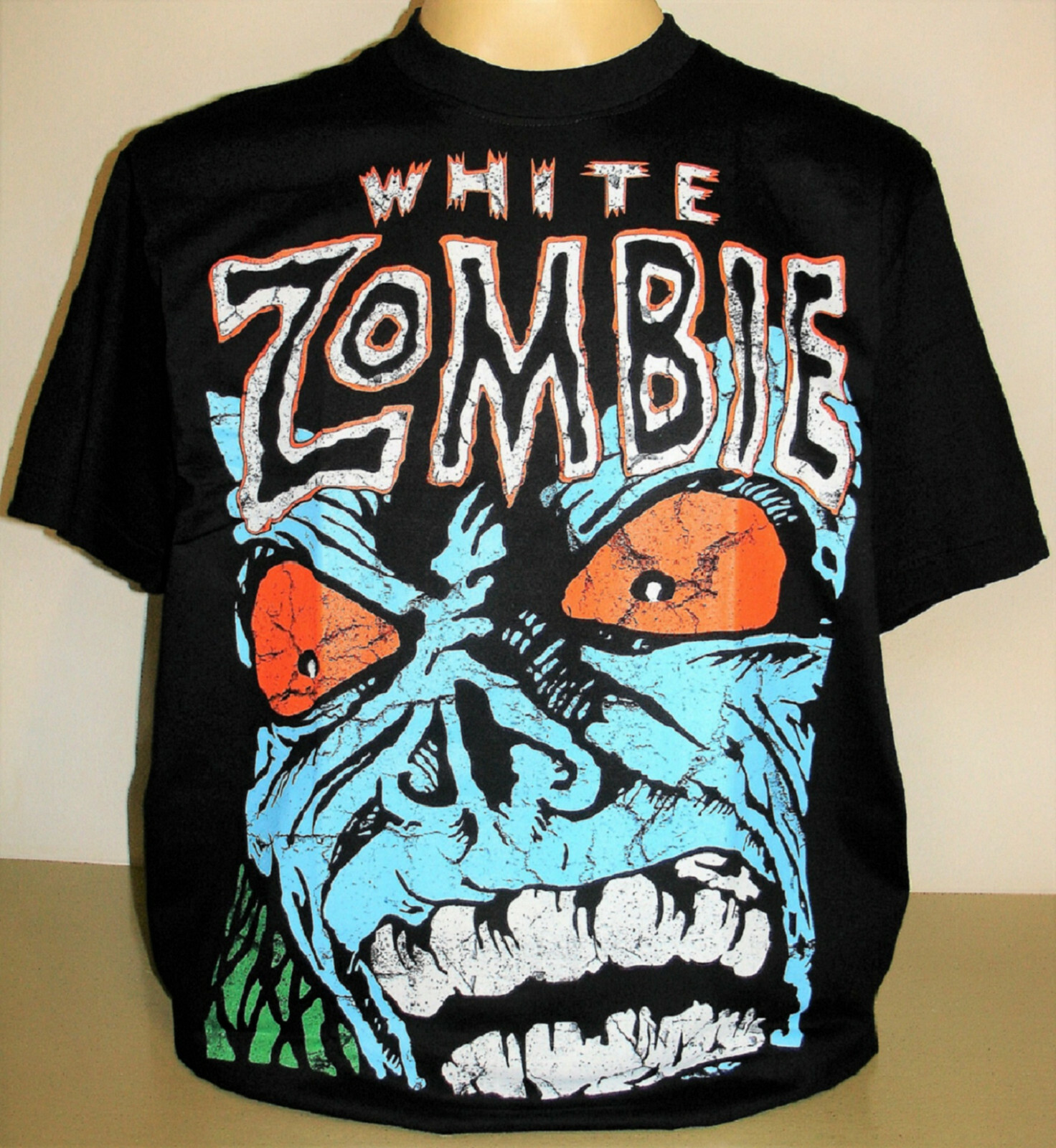 White Zombie T-Shirt Size S M L XL 2XL 3XL XXL XXXL Heavy Metal Rock Band Rob