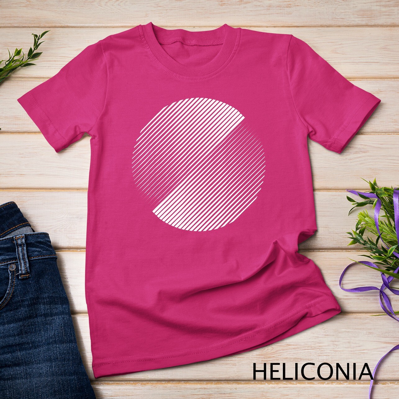 Minimal 20s geometric design primitive white circle shape T-Shirt Unisex T-shirt