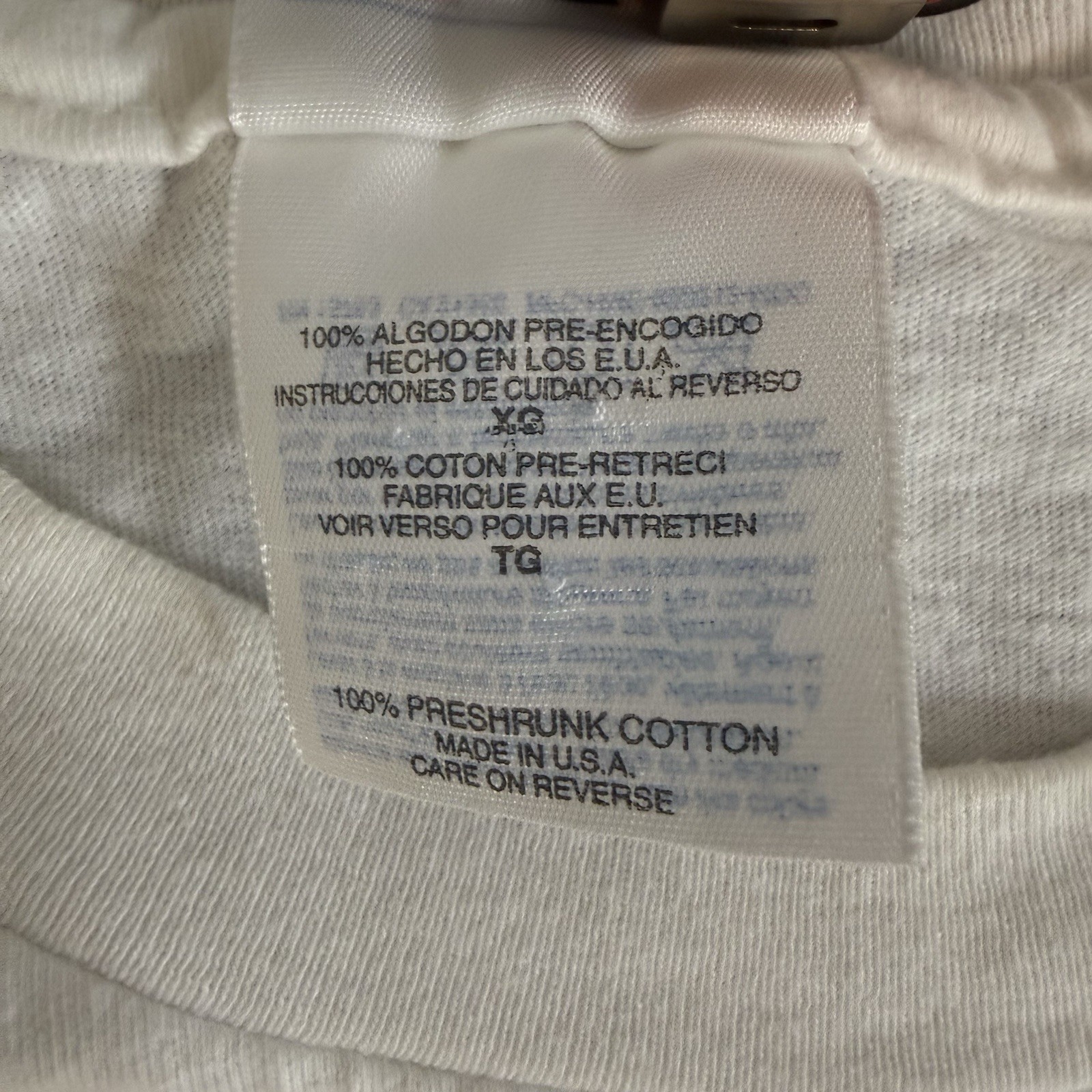 Vintage UN Single Stitch “Unity Through Diversity” T Shirt Beefy Hanes XL