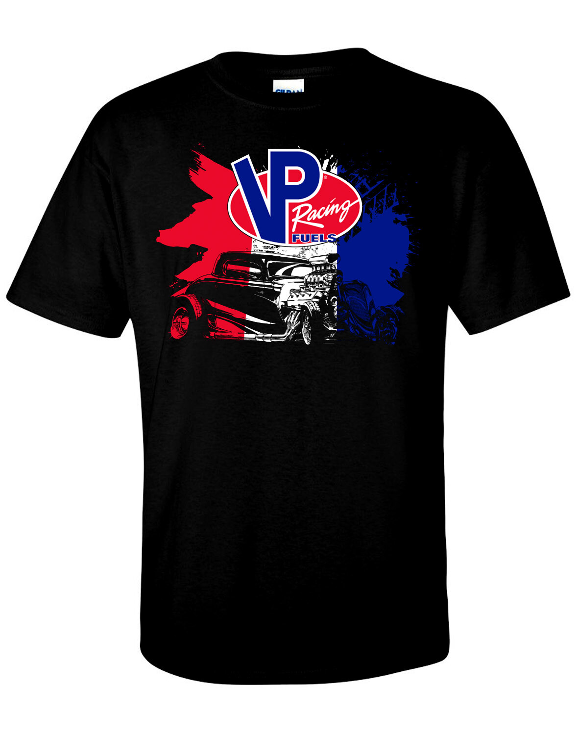 3 Window Coupe Hot Rod Men’s T-Shirt VP Racing Fuels Hemi Official Licensed