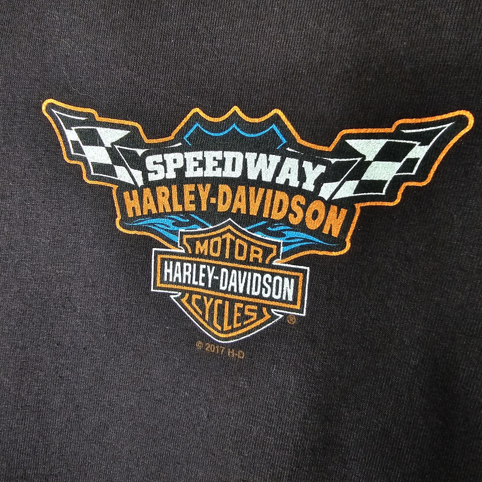Harley-Davidson Speedway Concord NC Racing T-Shirt Black 4XL Do it dirty