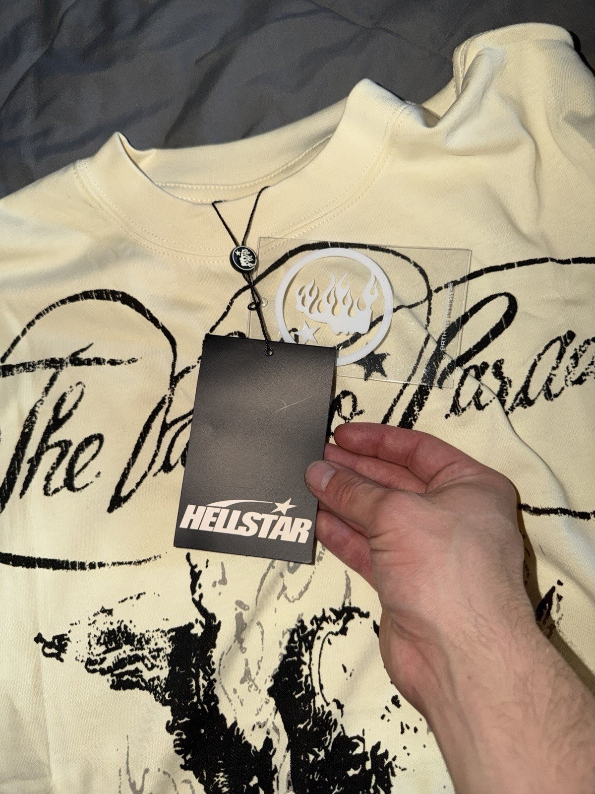 Hellstar Beige “The Path to Paradise” T-Shirt size S