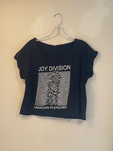 Joy Division 80s/90s Vintage Unknown Pleasures Thrashed Rare T-Shirt