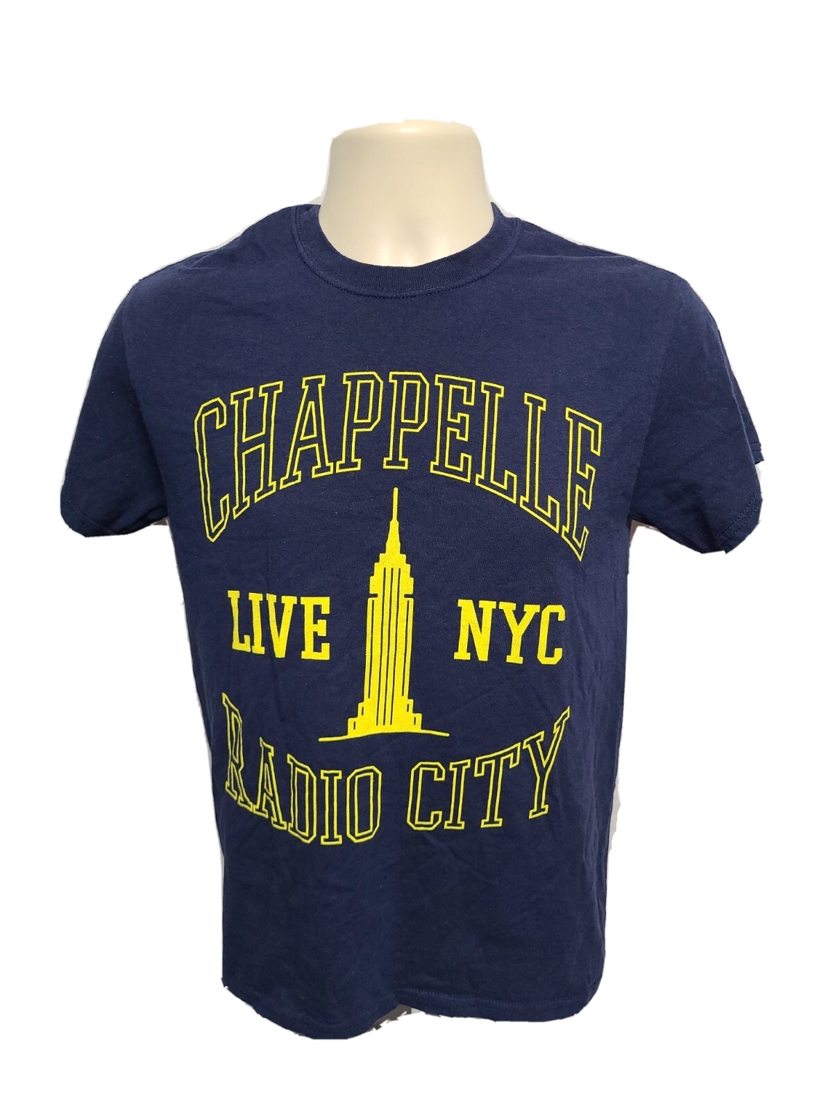 2017 Dave Chappelle Radio City Music Hall NYC Adult Small Blue TShirt