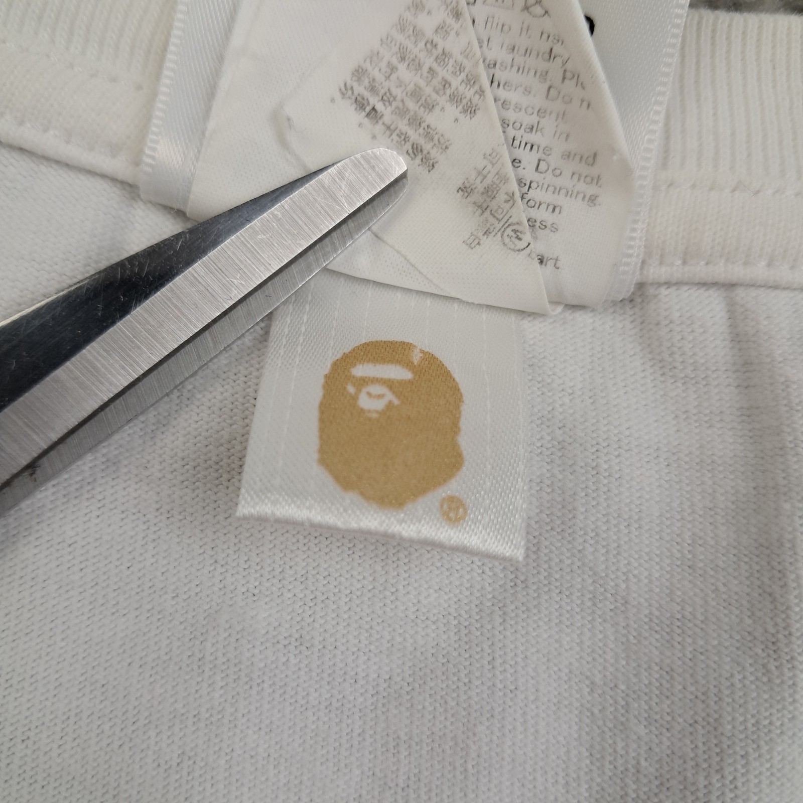 A Bathing Ape T Shirt S Men White Vintage Single Stitch Graphic 20s Street Wear