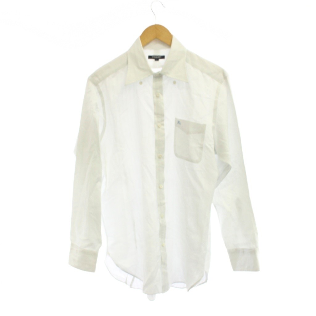 Burberry London White Long Sleeve Button Down Shirt Size L