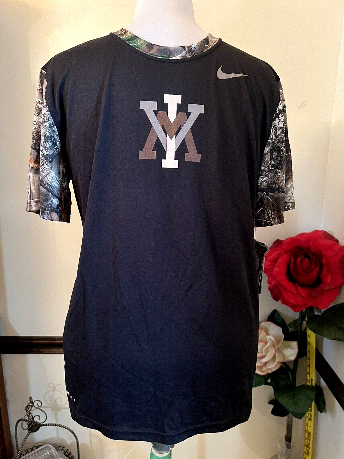 New Nike Realtree Legend Edge SS Shirt Anti-Odor Dri Fit Tee M21931 Sizes L VAMI