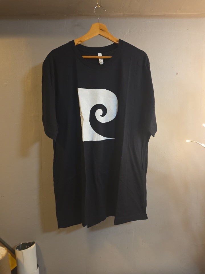 Rare Black +White Pierre Cardin logo tshirt, Tote & Magnet Brooklyn Museum