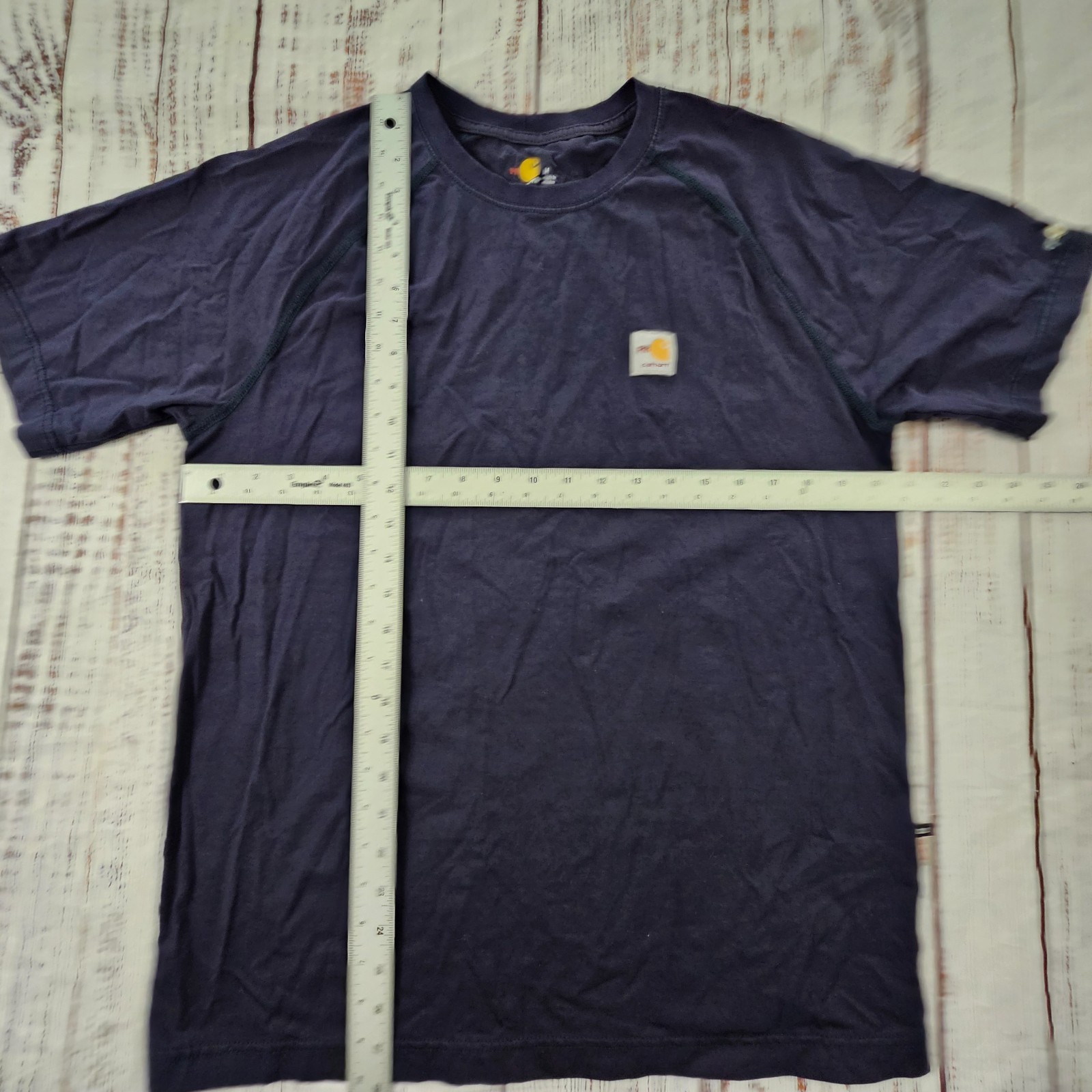 Carhartt Force Blue Short Sleeve Cotton Spandex T-Shirt Men’s M