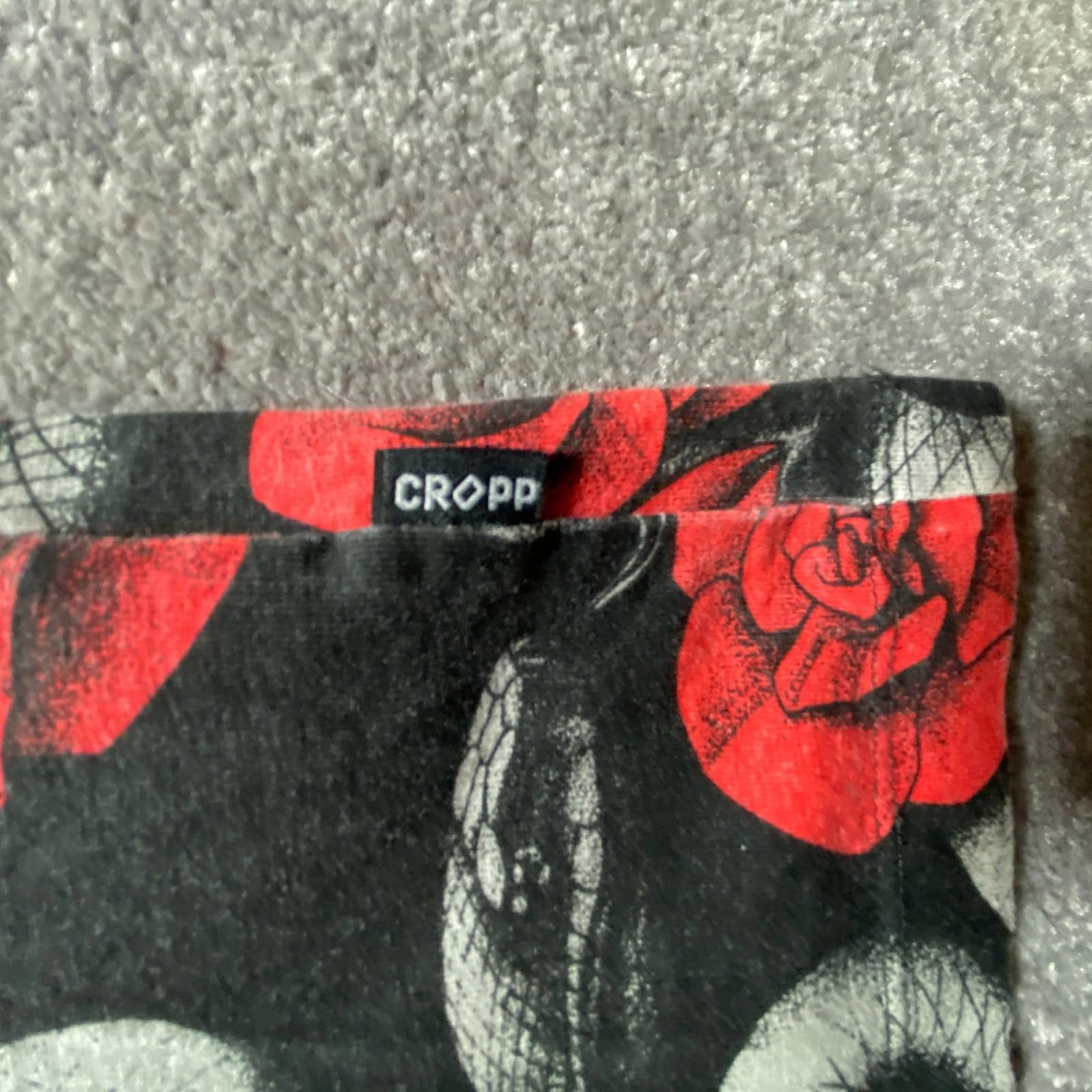Cropp Men’s Large Multicoloured Snake Rose Graphic Print Comfort Fit T-Shirt