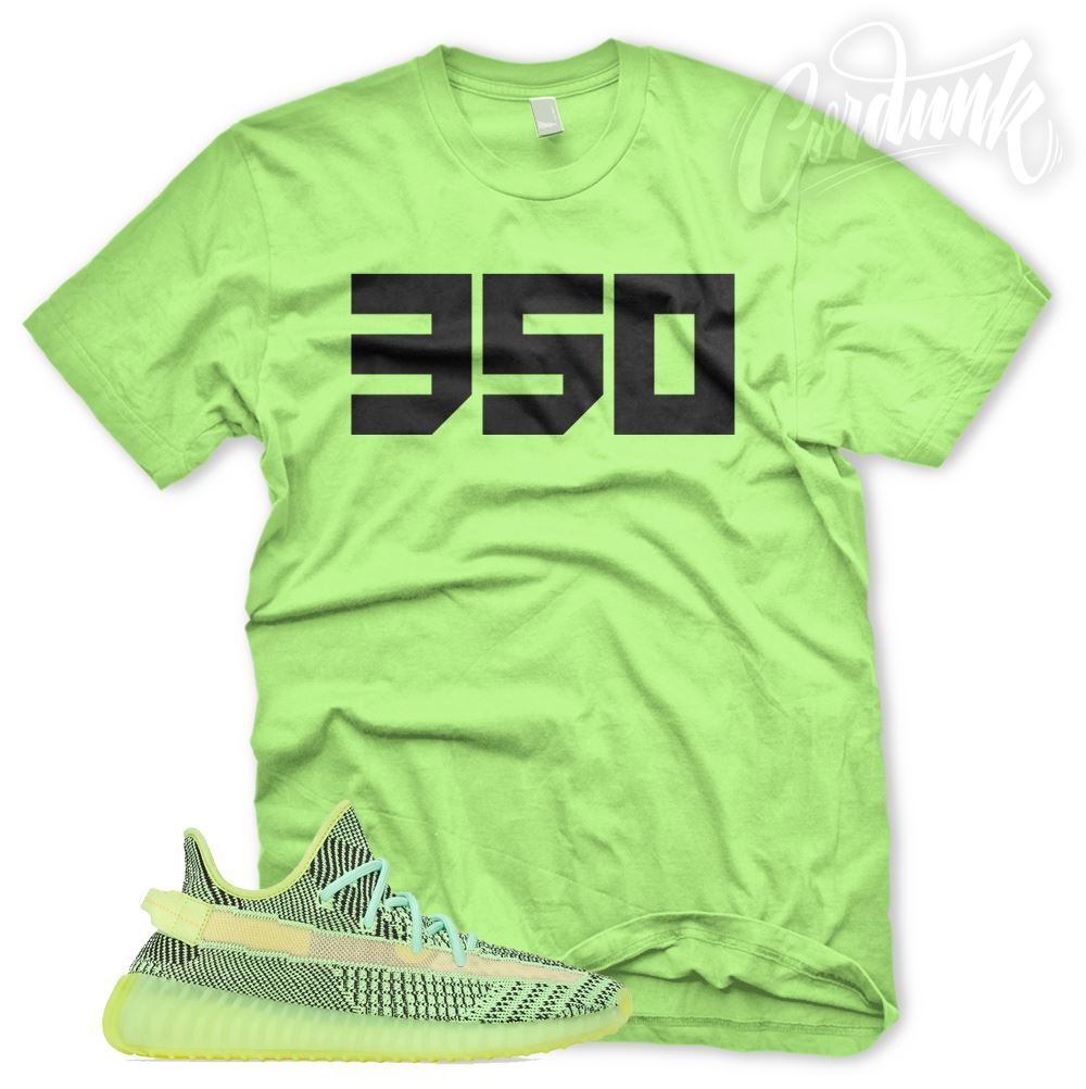 New “350” T Shirt for Adidas YZ Boost 350 YeezReel Non Reflective Glow