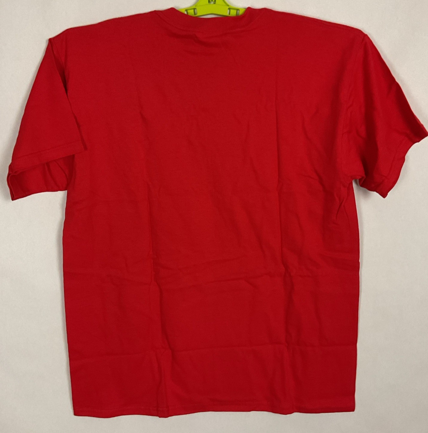 National Physical Fitness Tshirt Size Large Red Gilden Cotton Chest 44×29” New