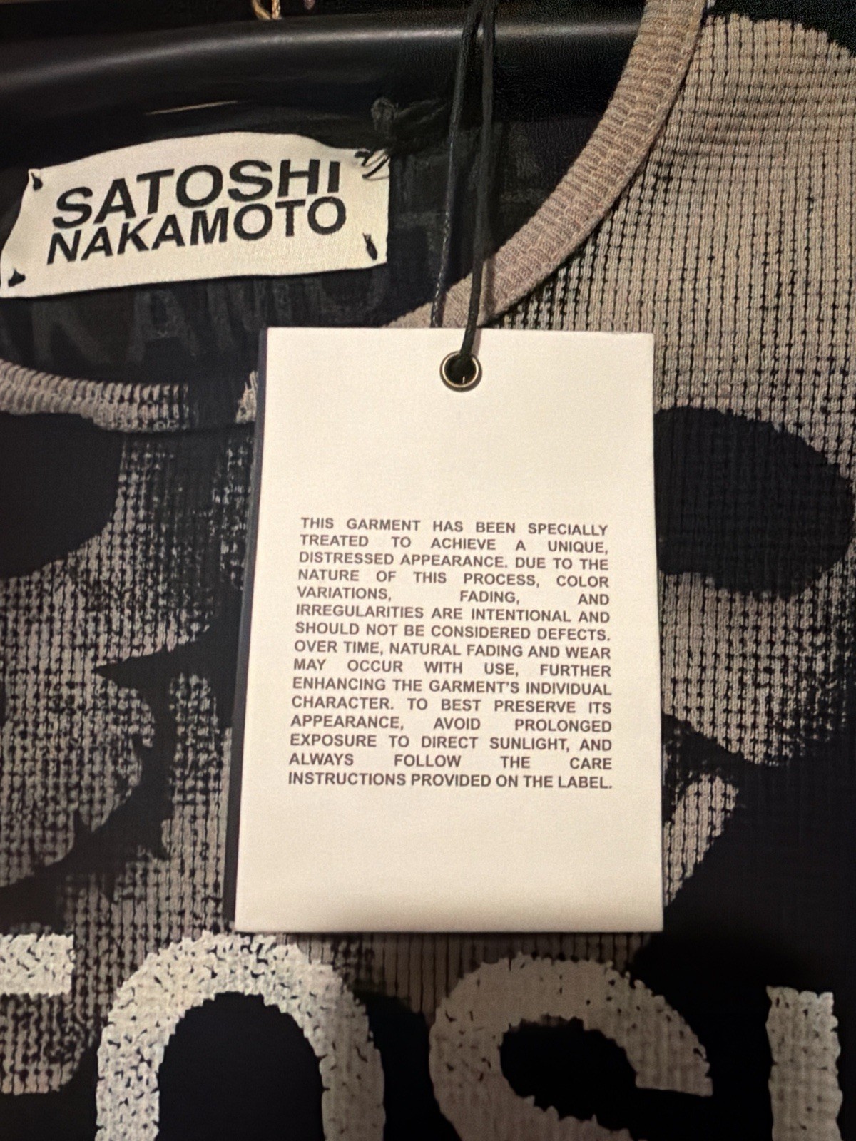 Satoshi Nakamoto “Lost Boys” Thermal Black XXL