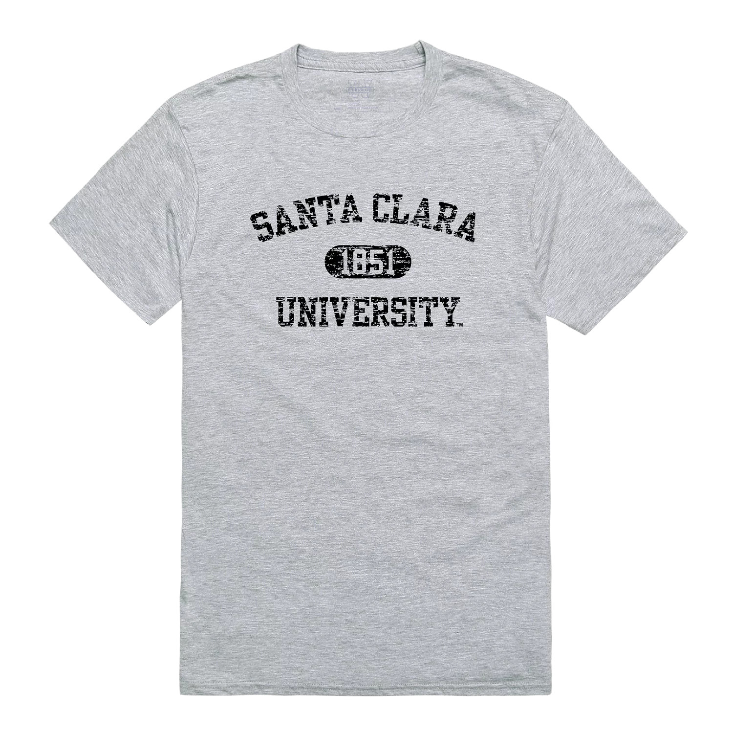 Santa Clara University Broncos SCU NCAA Distressed Arch College Tee T Shirt