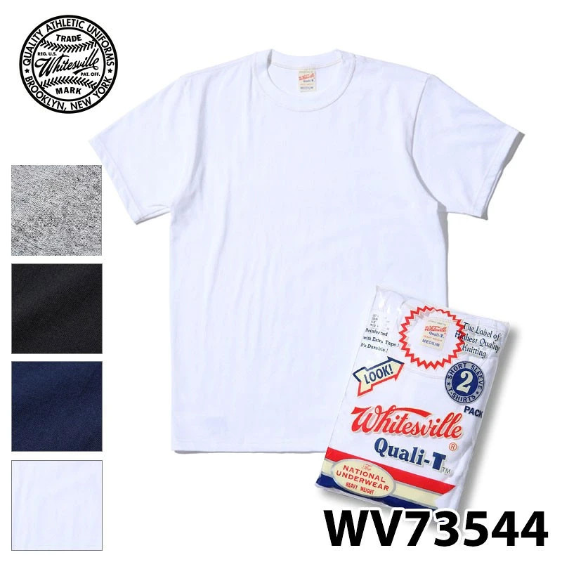 New Whitesville Undershirt 2 Pack MADE IN JAPAN FROM JAPAN SHIP FROM USA WV73544