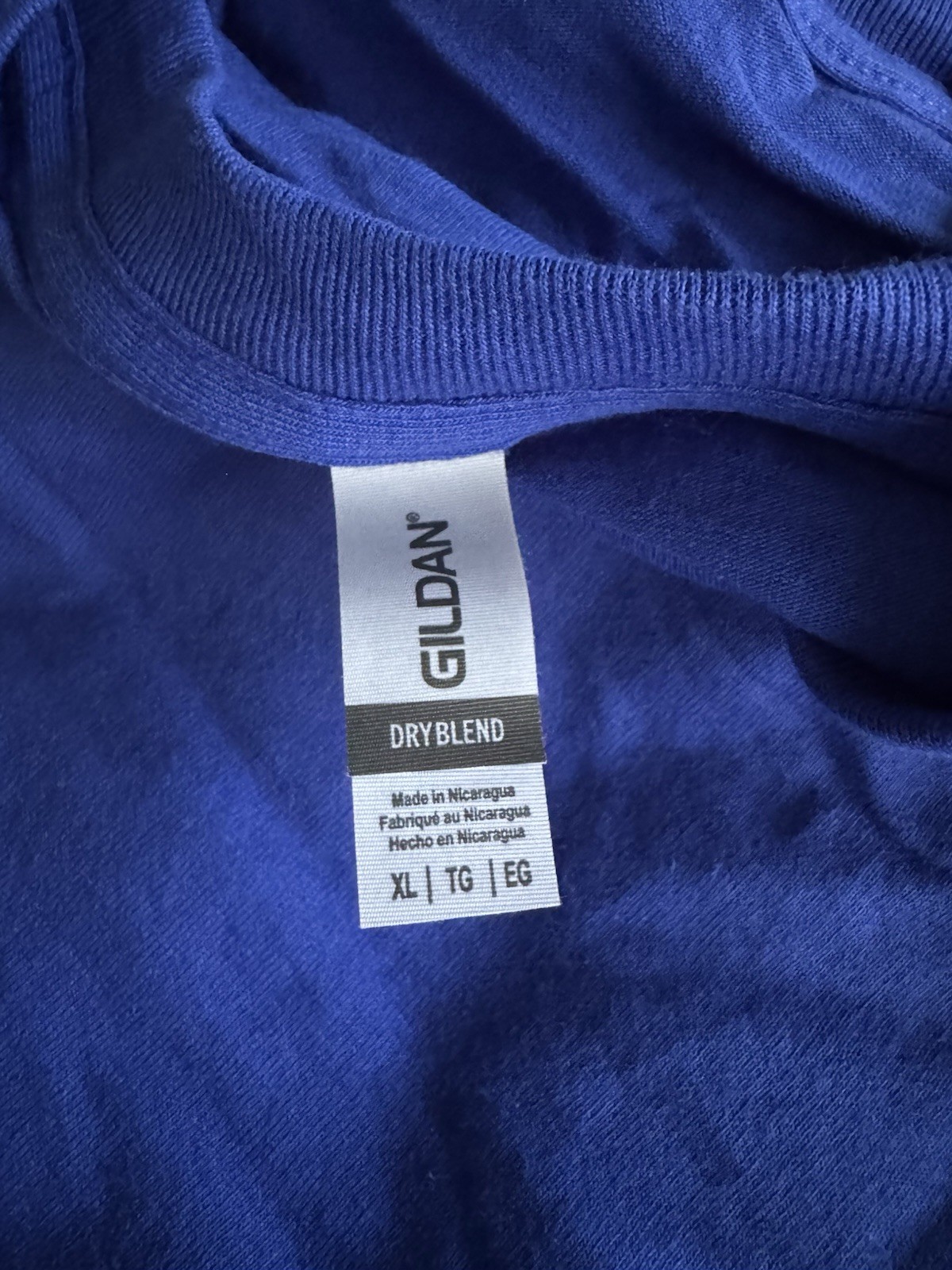 Gildan (20) Unisex X-Large G800 Dryblend T-Shirt’s Royal Blue Short Sleeve NEW