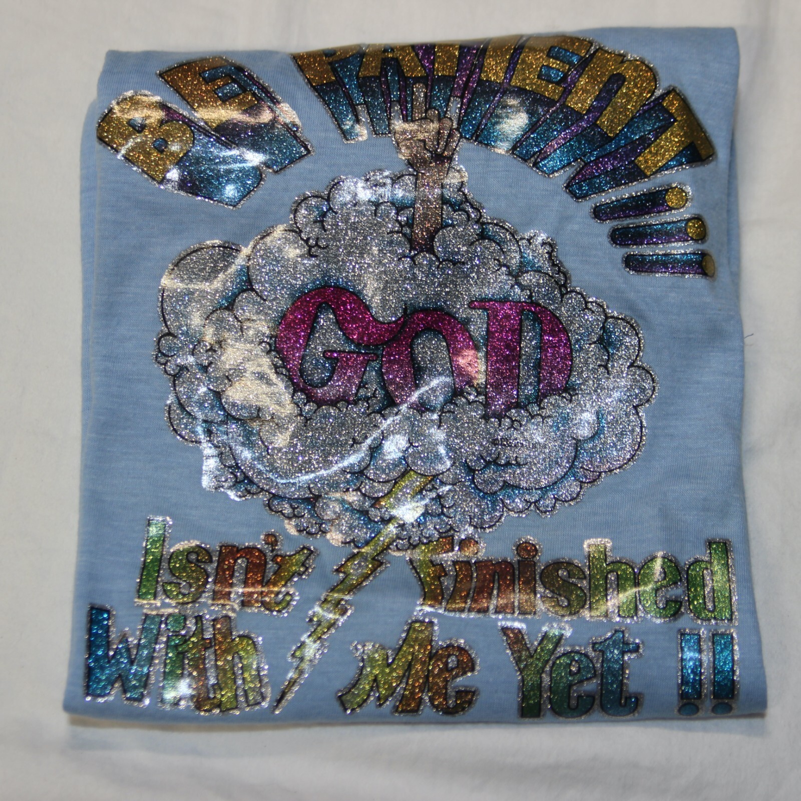 VTG 70s God / Jesus Tee 1978 ROACH Iron On Hanes 50/50 Single USA T Shirt L