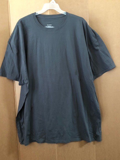 Big and Tall Men’s Plus Size Dark Gray T Shirt sz. 5XL