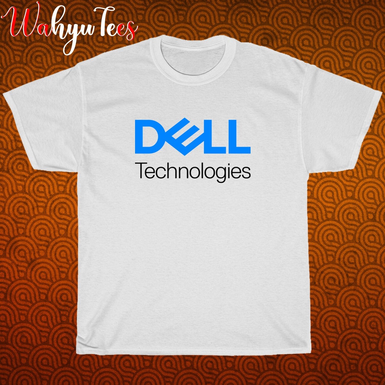 New Dell Technology Logo Black/Grey/Navy/White Size S-5XL Unisex T-Shirt