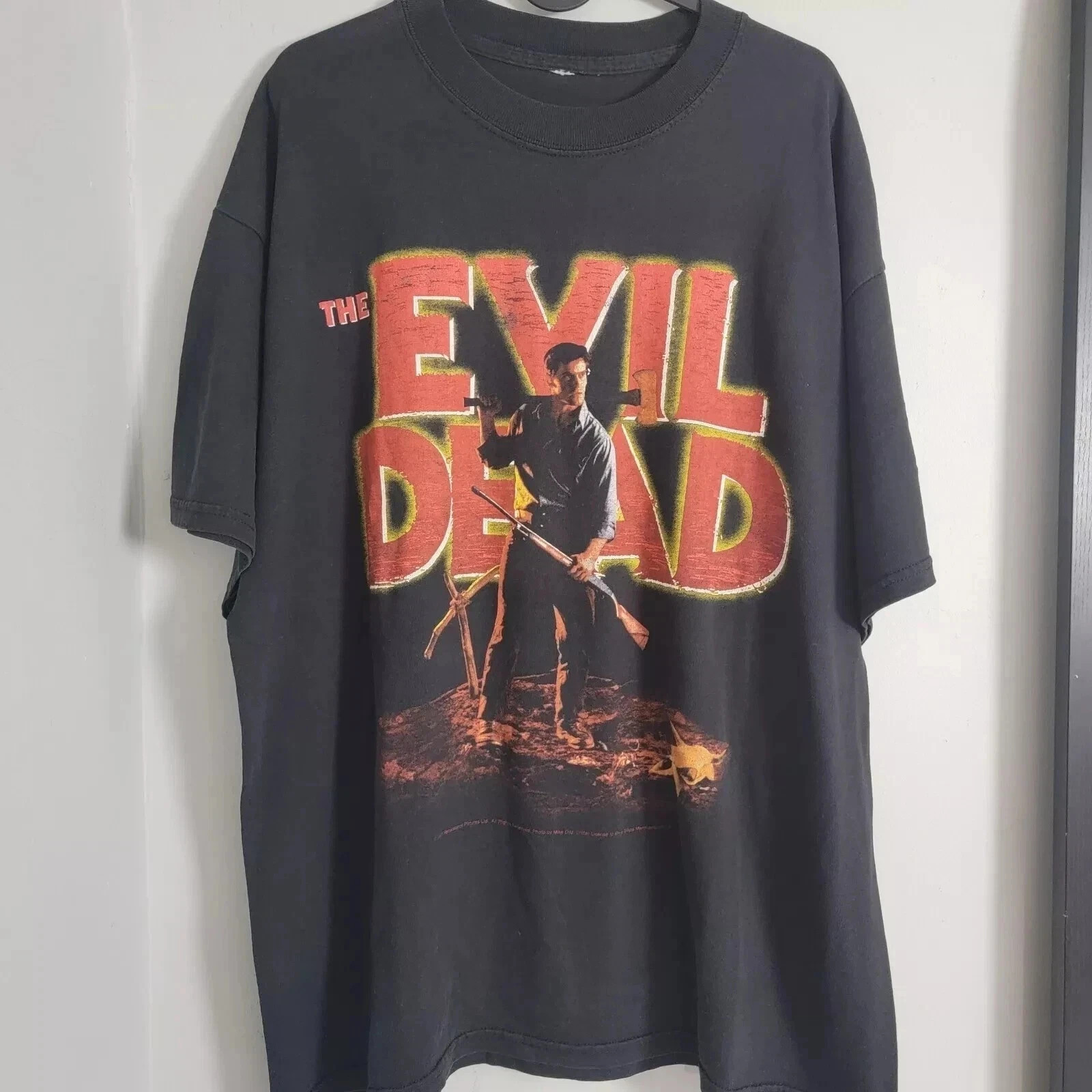 2001 The Evil Dead Black Classic Style Unisex T shirt S-5XL Full Size Tee
