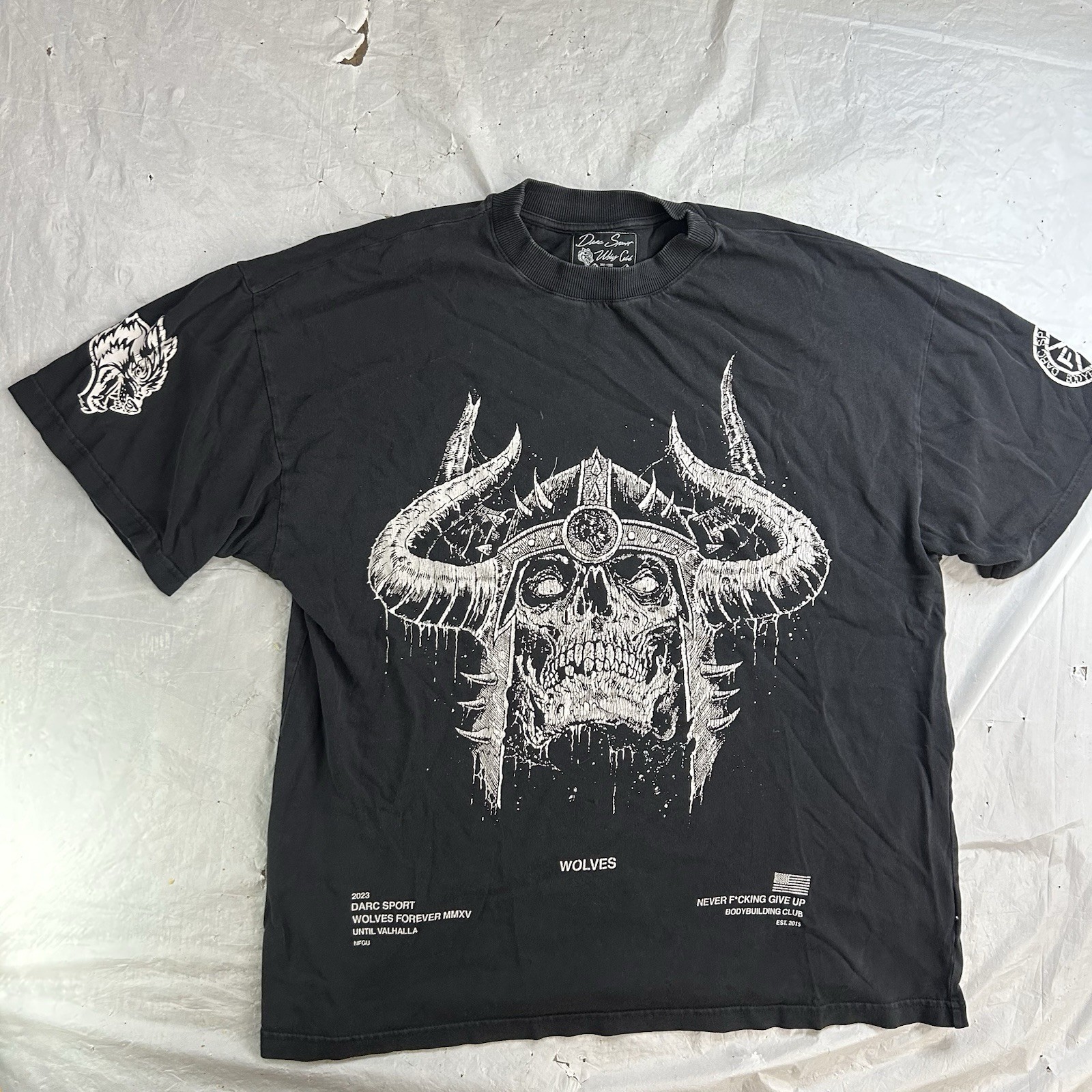 Darc Sport Shirt Mens Medium Black Echoes Of Valhalla