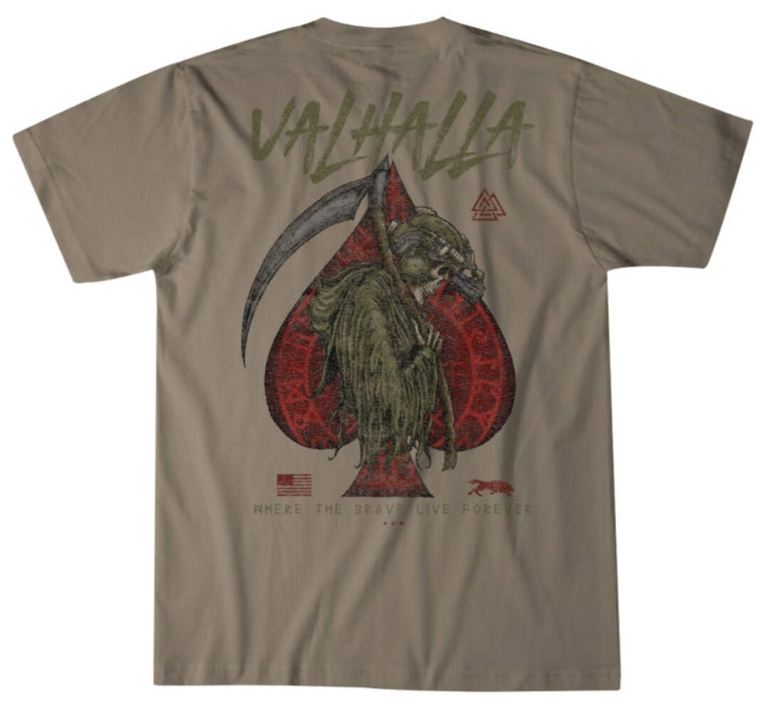 Howitzer Style Men’s T-shirt Valhalla Military Grunt MFG