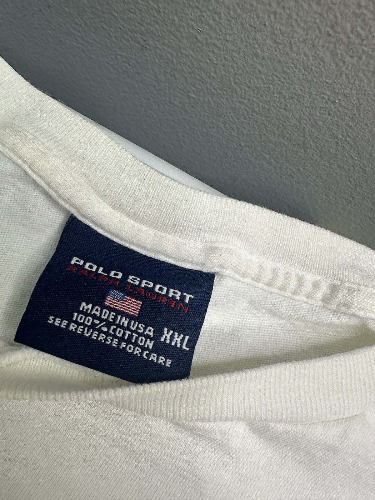 VTG 90s POLO SPORT RALPH LAUREN SURFING SPORTSMAN T-SHIRT Sz XXL RARE USA Made