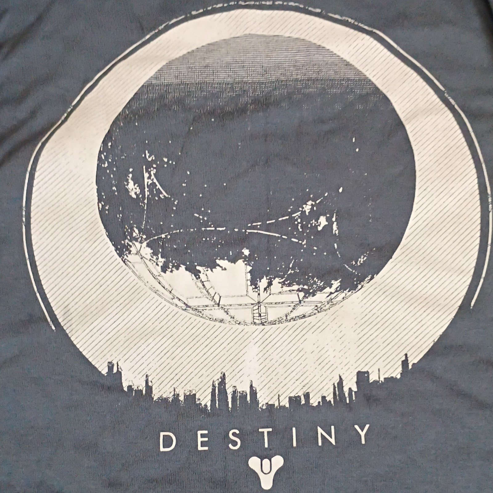 Port & Company Men’s S Blue Cotton Destiny Bungie Graphic T-Shirt