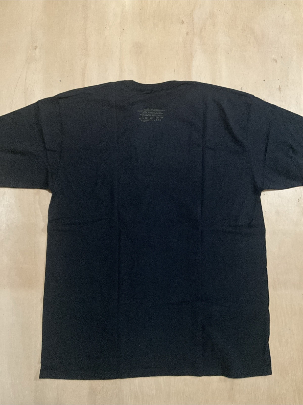 Vans X Defcon Black Camo Logo T Shirt Size XL Nwot
