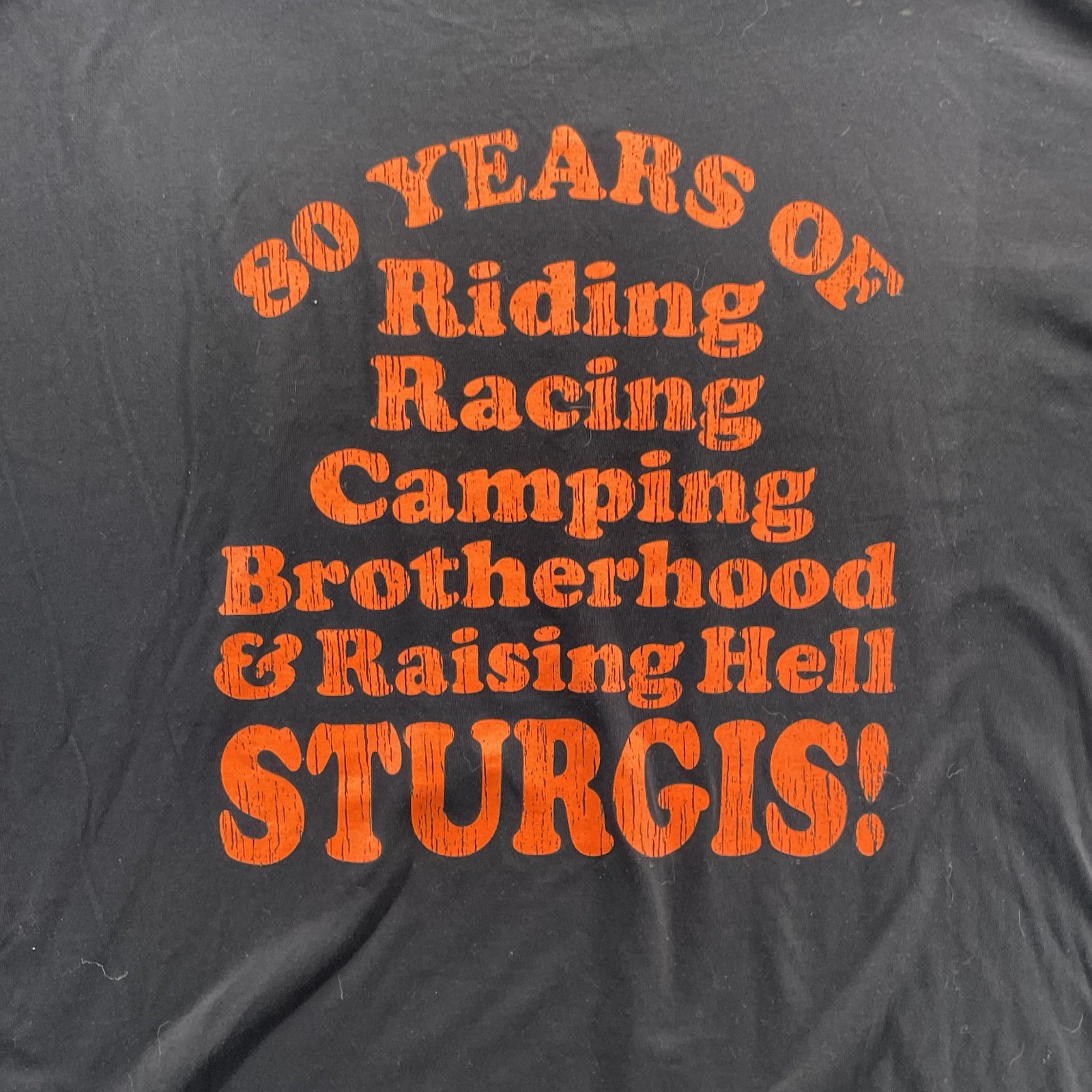 Hot Leather Sturgis Motorcycle Tee Men 2XL Biker 2020 Y2k Streetwear Rock Grunge