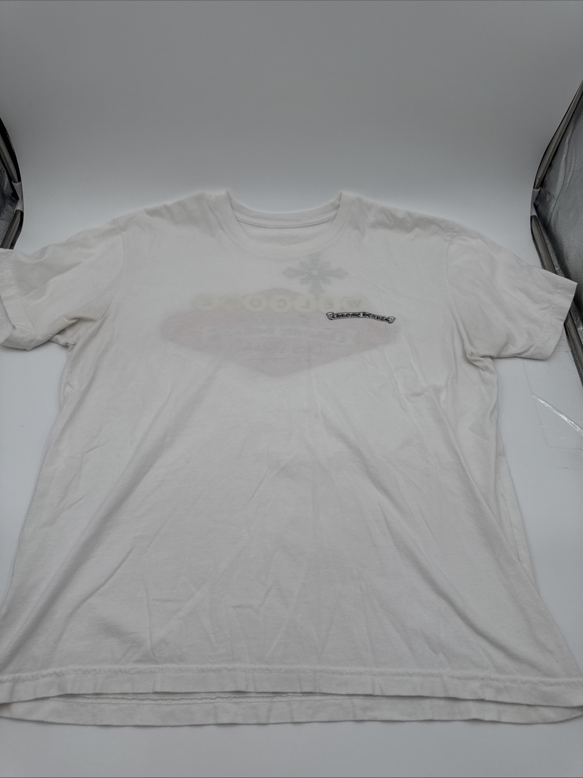 Chrome Hearts Las Vegas Exclusive Welcome To Fabulous Las Vegas Tee Size XL Used