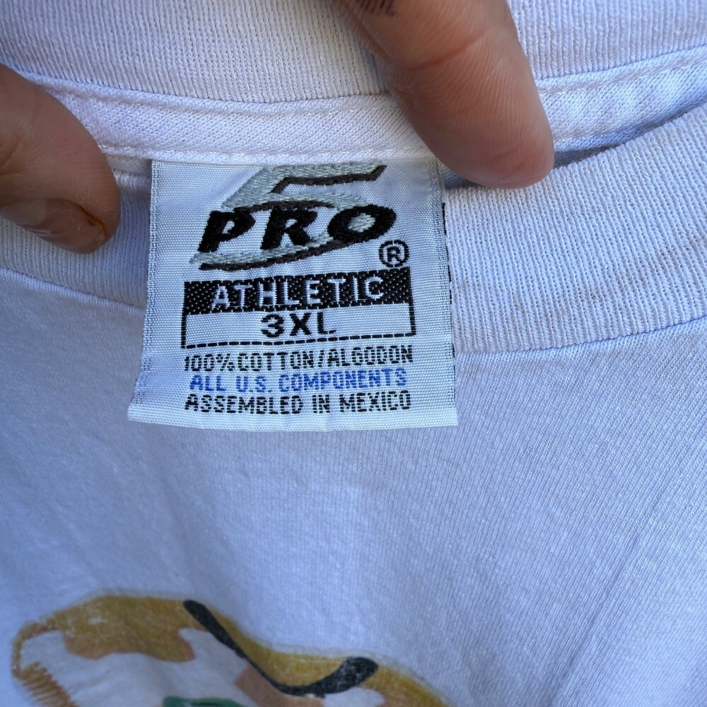 Vintage Pro Athletic M&M’s Graphic White Tee Size 3X