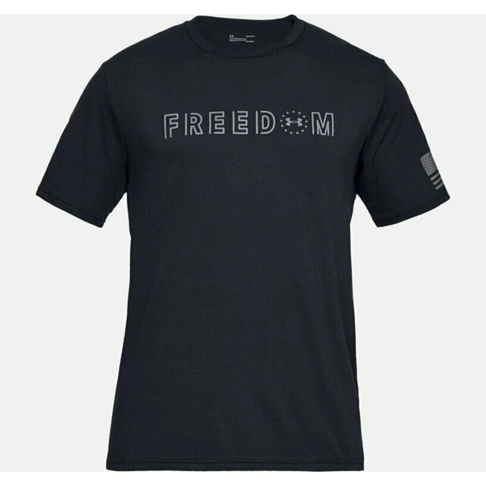 Under Armour Mens Athletic UA Freedom Flag Bold T-Shirt Short Sleeve