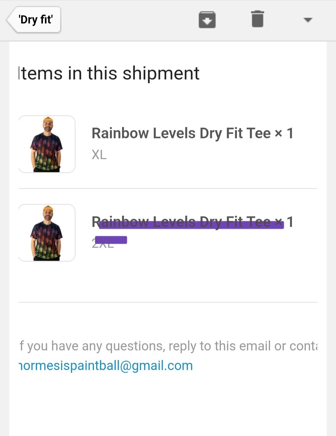 Hormesis Men’s XL Rainbow Levels Dry Fit Short Sleeve Multicolor Graphic Tee