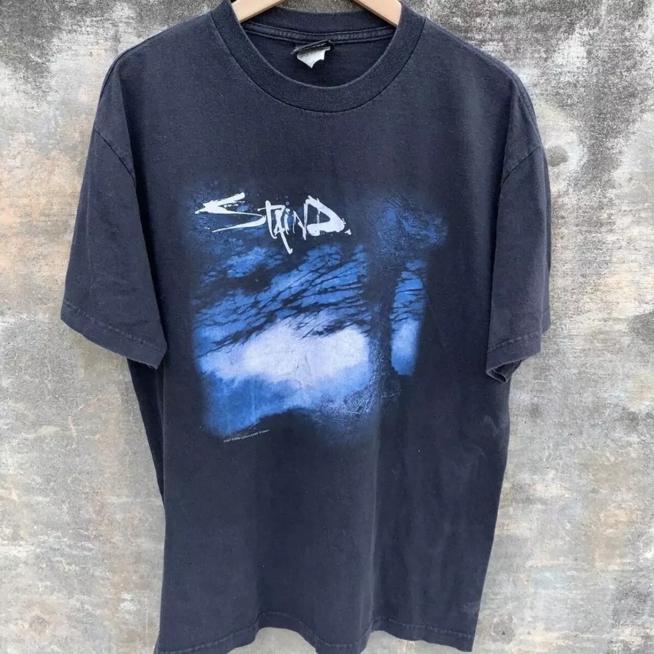 Staind Band Black Short Sleeve Cotton T-shirt Unisex S-5XL Men Women