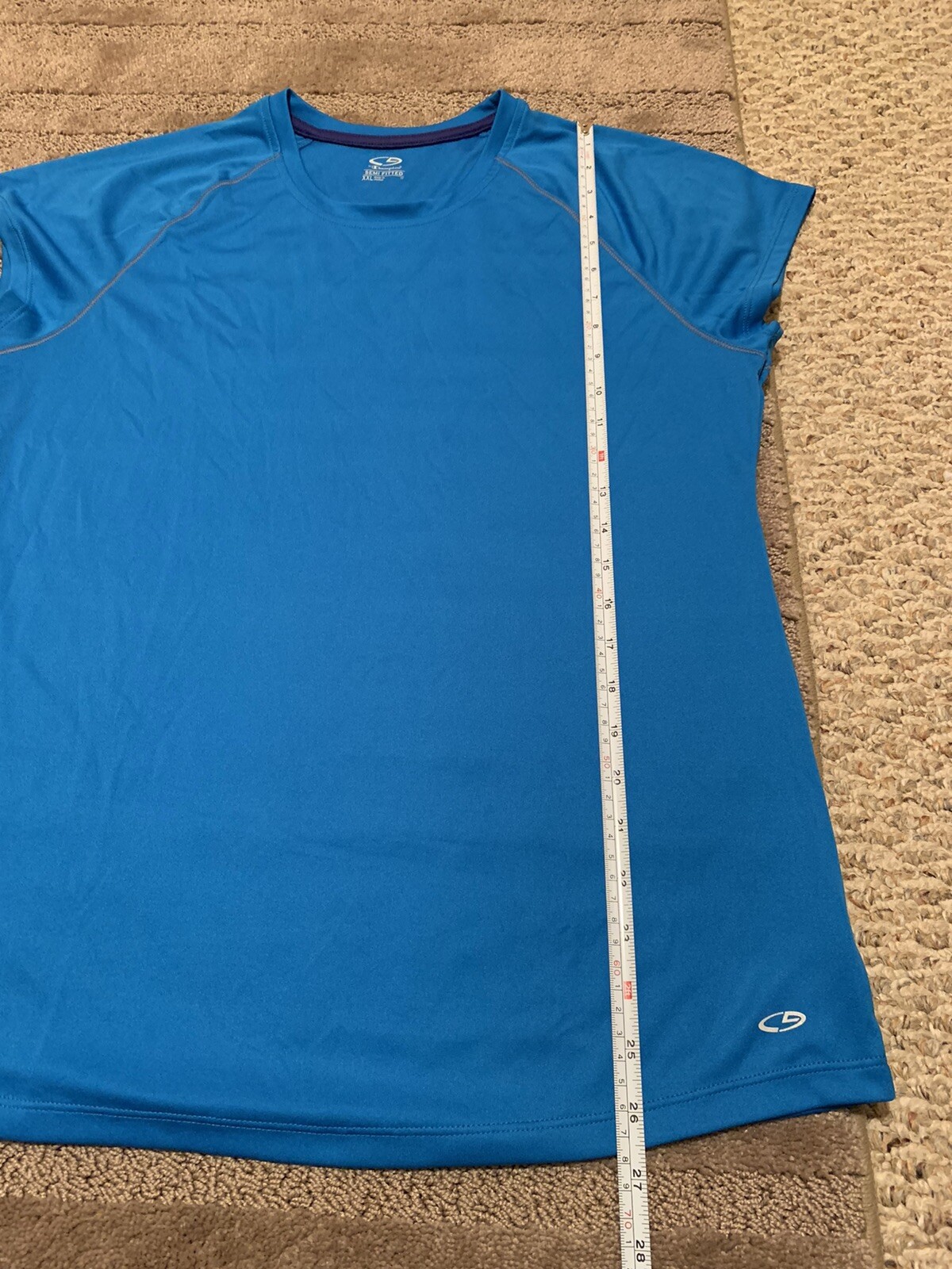 Lot Of 2 Champion Semi Fitted Athletic Workout Tee Shirt T-Shirt Top Womens XLL
