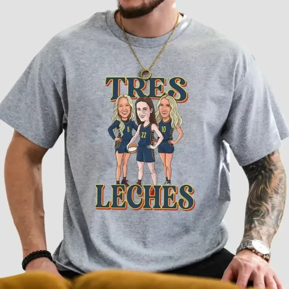 HOT Sophie Cunningham Tres Leches Graphic T-Shirt Vintage Fan Tee